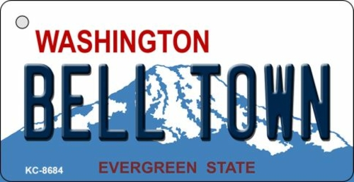 Smart Blonde KC-8684 1.5 x 3 in. Bell Town Washington Background Novel