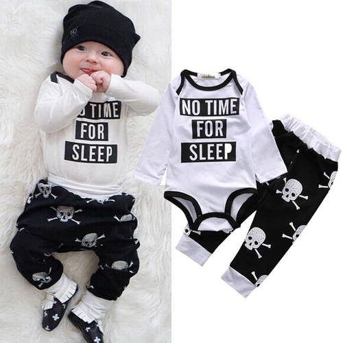 2 Pcs Babies Clothing Set Newborn Baby Kids Girl