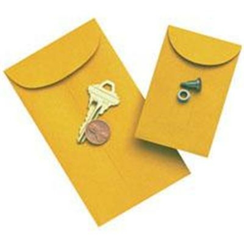 Box Partners EN1038 3.38 in. x 6 in. Kraft Gummed Envelopes