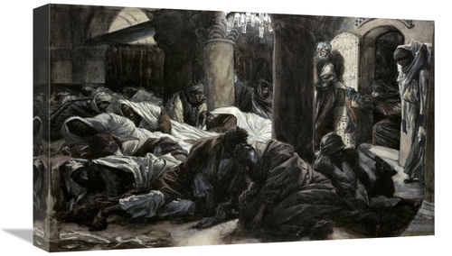 Global Gallery GCS-280532-22-142 22 in. They Have Taken Away the Lord 