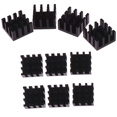 10pcs Computer Cooler Radiator Aluminum Heatsink