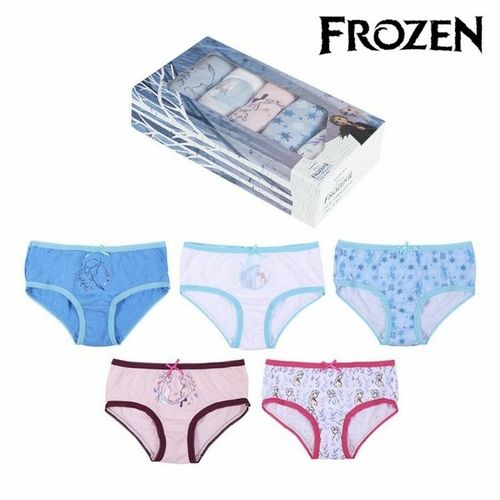Pack of Girls Knickers Frozen Multicolour (5 uds)