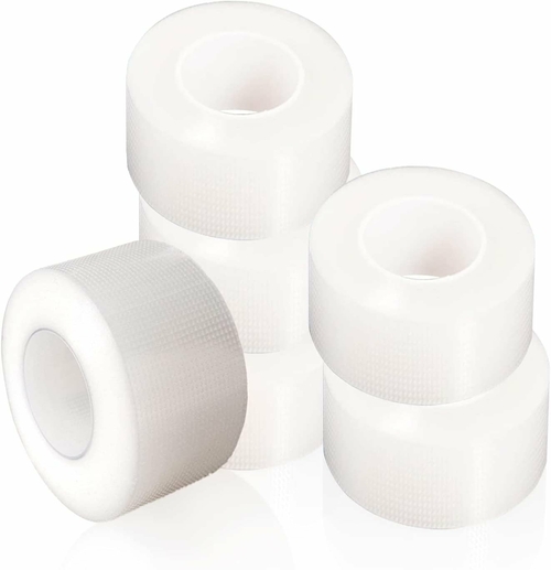 Transparent Surgical Tapes, 1 inch x 10 yds. Pack of 12 Clear Medical