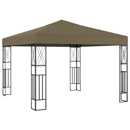 Gazebo 9.8'x9.8' Cream Fabric