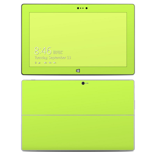 DecalGirl MIS2-SS-LIM Microsoft Surface 2 Skin - Solid State Lime