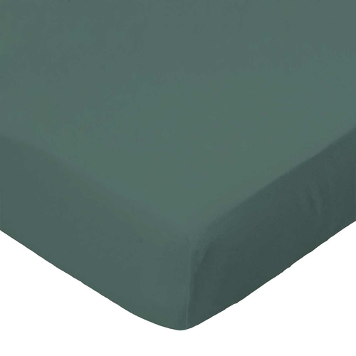 SheetWorld Fitted Cradle Sheet - 100% Cotton Woven - Hunter Green