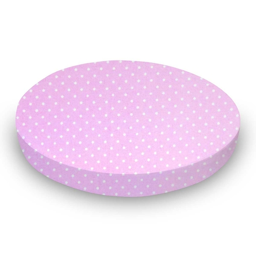 SheetWorld Fitted Oval Crib Sheet Fits Stokke Sleepi - 100% Cotton