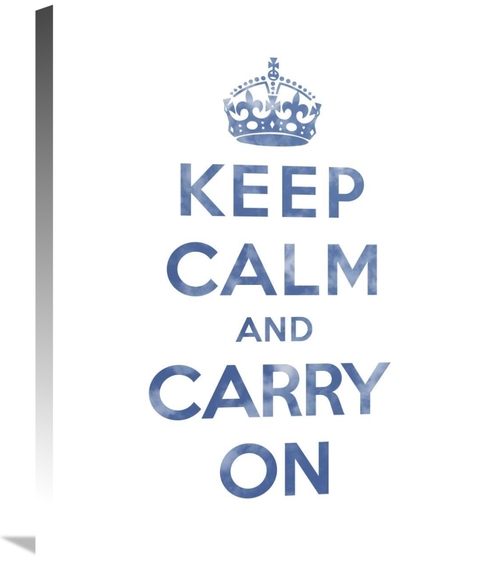 Global Gallery GCS-371973-2228-142 22 x 28 in. Keep Calm & Carry on - 