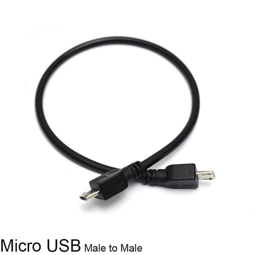 25cm Micro USB Male To Micro Male 5Pin Converter