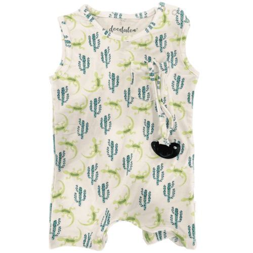 I'll Never Desert You - Doodalou Bamboo Baby Romper Tank with Shorts -