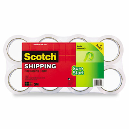 Scotch 3450-8 Sure Start Packaging Tape- 1.88&quot; x 54.6 yards- 