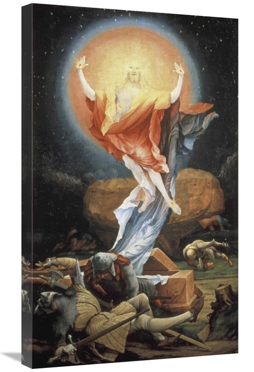 Global Gallery GCS-277820-30-142 30 in. Isenheim Altarpiece - Resurrec