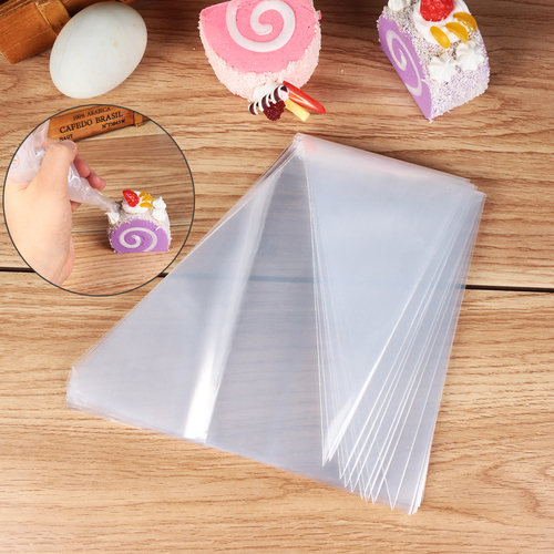 10pcs/Pack Thickening White Disposable Piping Bag