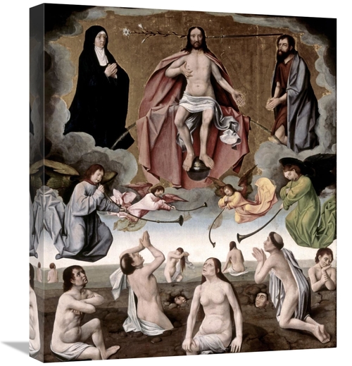 Global Gallery GCS-282696-22-142 22 in. The Last Judgement Art Print -