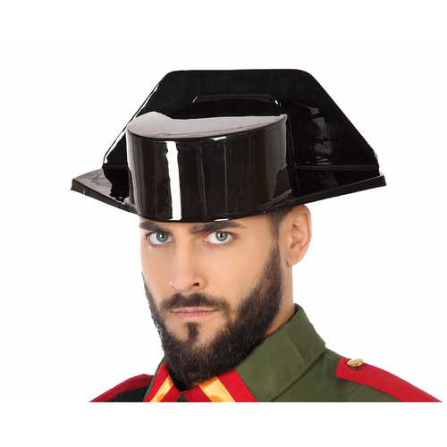Hat Military Police Black Police Officer