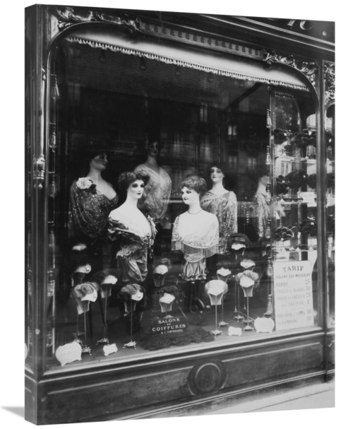 Global Gallery GCS-455107-30-142 30 in. Paris, 1912 - Hairdressers