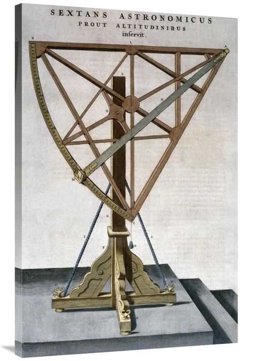 Global Gallery GCS-276754-44-142 44 in. Sextant Art Print - Joan Blaeu