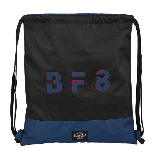 Backpack with Strings BlackFit8 Urban Black Navy Blue (35 x 40 x 1 cm)