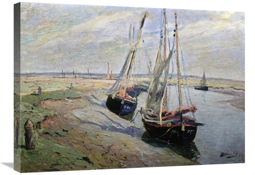 Global Gallery GCS-282377-30-142 30 in. Barques De Peche Art Print - P