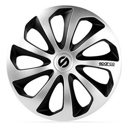 Hubcap Sparco Sicilia CS5 Black Silver 13"