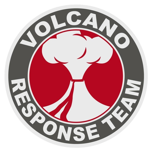 3 Inch Cloth Patch Volcano Response Team