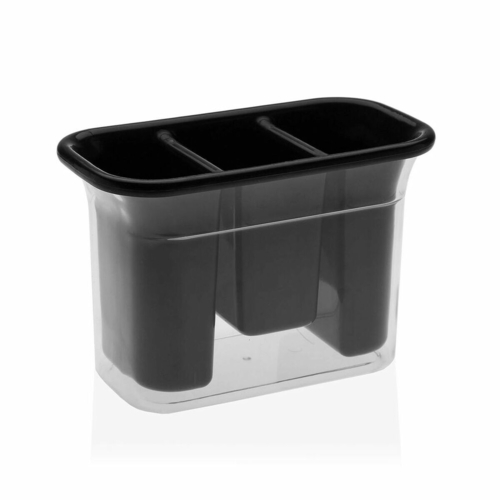 Cutlery Drainer Versa Black polystyrene polypropylene (14 x 10 x 20