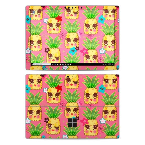 DecalGirl MSP6-HAPPYPINE Microsoft Surface Pro 6 Skin - Happy Kawaii P