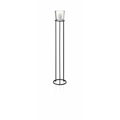 Blomus 65567 Powder Coated Steel Freestanding Pedestal Candle Holder&#