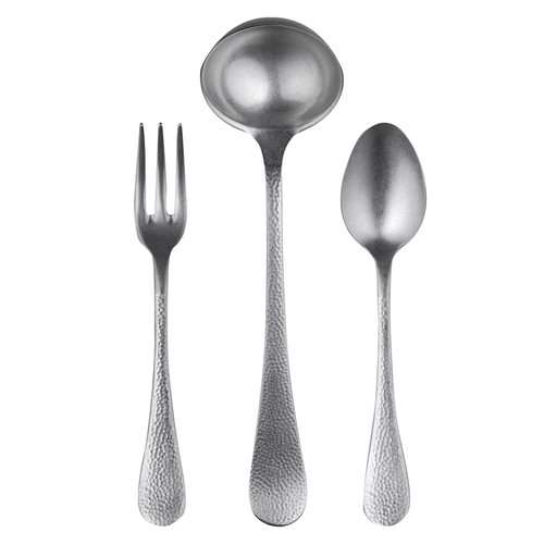 3 Pcs Serving Set (Fork Spoon and Ladle) EPOQUE PEWTER