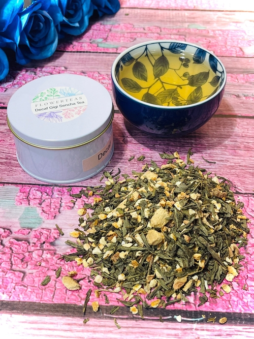 Decaf Gigi Ginger Japanese Sencha and Ginger Tea