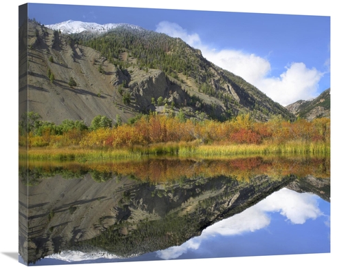 Global Gallery GCS-396292-30-142 30 in. Boulder Mountains Reflected in