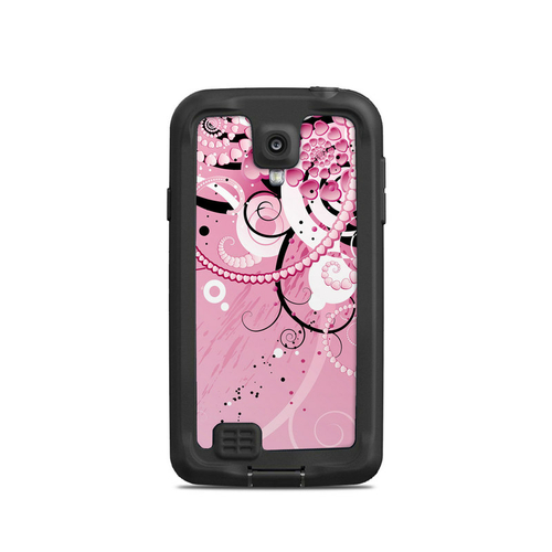 DecalGirl LS4N-HERABST Lifeproof Samsung S4 Nuud Case Skin - Her Abstr