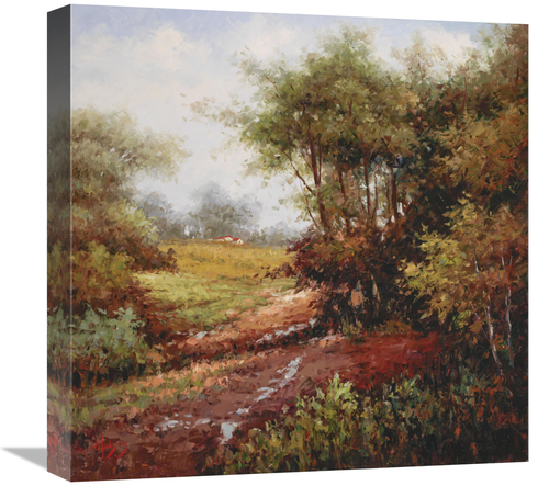 Global Gallery GCS-132497-1818-142 18 x 18 in. The Trail Home Art Prin