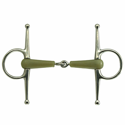 Coronet F50055 5.5 in. Flexi Mouth Full Cheek Snaffle Bit