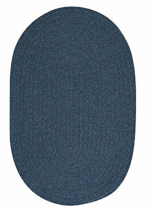 Colonial Mills Rug WL01R024X144 Bristol - Federal Blue 2 ft. x 12 ft. 