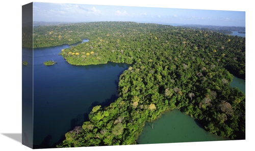 Global Gallery GCS-398547-1218-142 12 x 18 in. Aerial VIew of the Cana