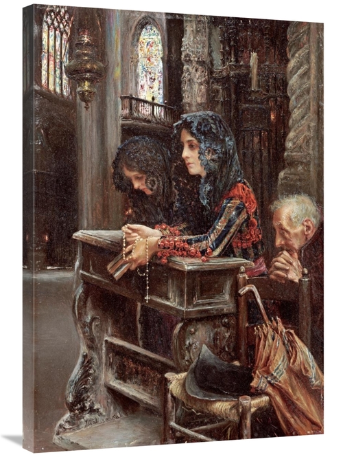 Global Gallery GCS-268003-36-142 36 in. Interior of Seville Cathedral 