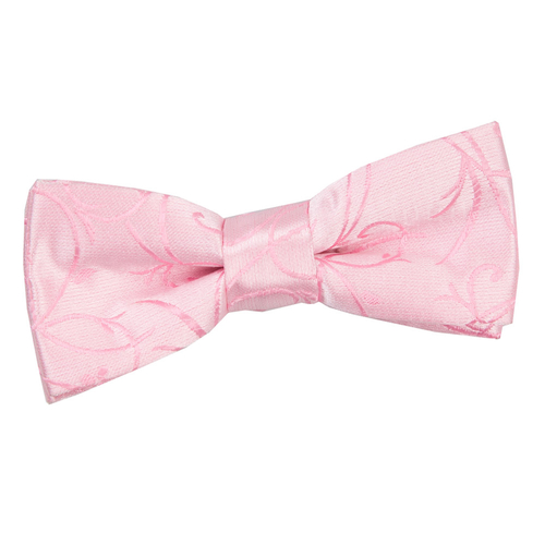 Swirl Pre-Tied Bow Tie - Boys - Baby Pink