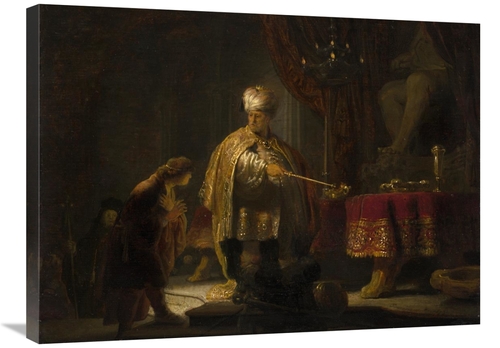 Global Gallery GCS-454992-2432-142 24 x 32 in. Daniel & Cyrus Before t