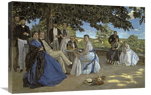 Global Gallery GCS-281694-30-142 30 in. Family Reunion Art Print - Fre