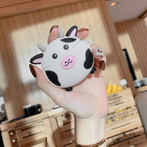 Cute Cartoon Cows AirPods Headphone Case