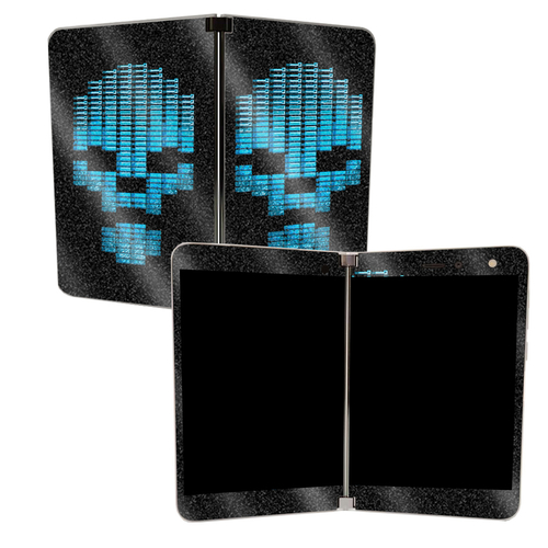 MightySkins GL-MISURDUO-Equalizer Glossy Glitter Skin for Microsoft Su