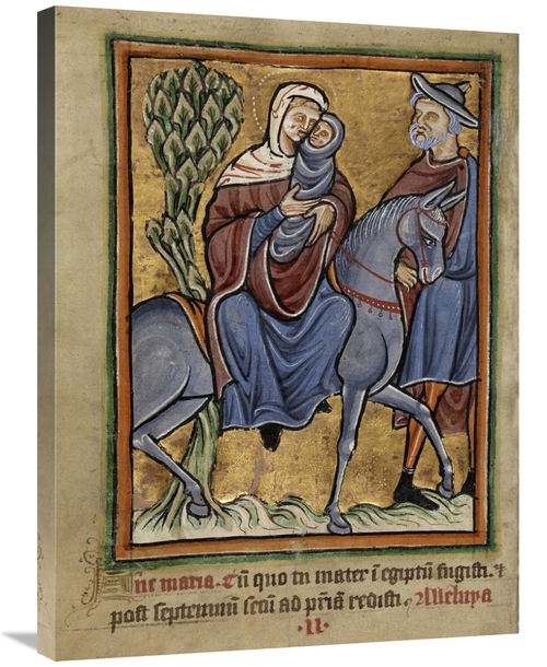 Global Gallery GCS-457573-2432-142 24 x 32 in. The Flight Into Egypt A