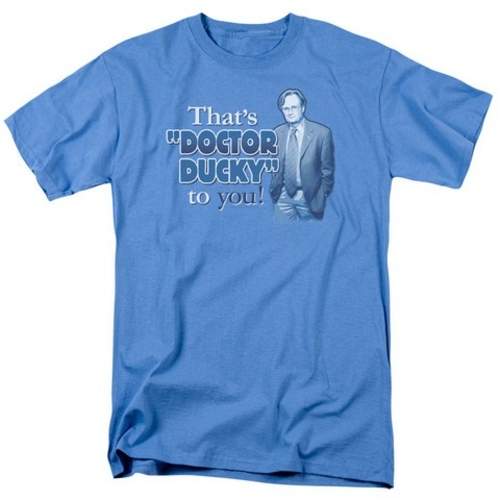 Trevco Ncis-Doctor Ducky - Short Sleeve Adult 18-1 Tee - Carolina Blue