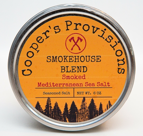 "Smokehouse Blend" Smoked Mediterranean Sea Salt