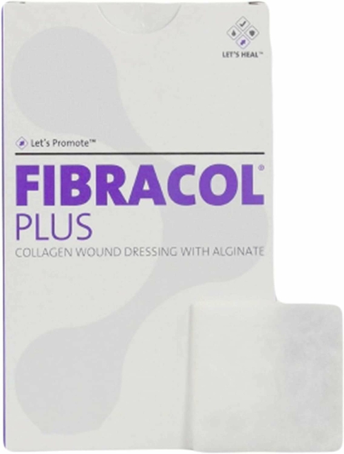 Collagen Dressing 4" x 4". Case of 72 Sterile Alginate Dressings for