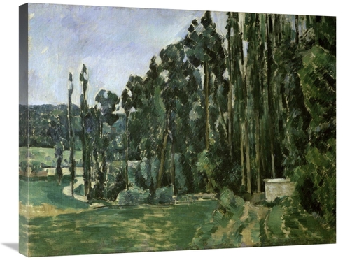 Global Gallery GCS-281852-30-142 30 in. The Poplar Trees Art Print - P