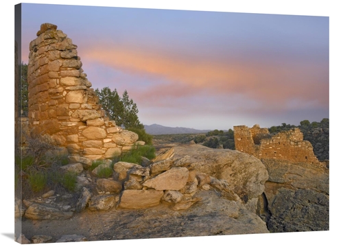 Global Gallery GCS-396956-3040-142 30 x 40 in. Stronghold House with S