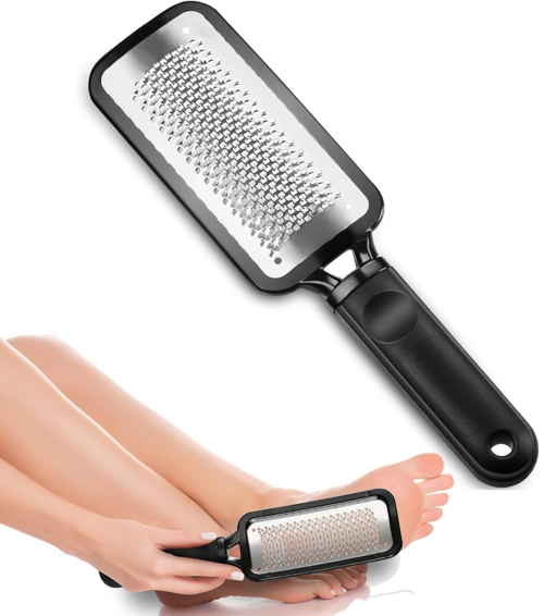 Leg, Heel & Foot Scrubber for Dead Skin - Very Sharp & Big