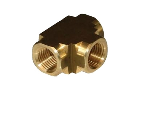 Airbagit FIT-NPT-TEE-BRANCH-94 Tee Female 0. 37 in. Female NPTx 0. 37 